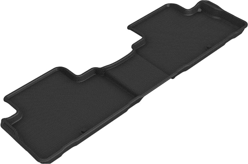3D MAXpider 2020 Kia Telluride Kagu 2nd Row Floormats - Black L1KA05121509