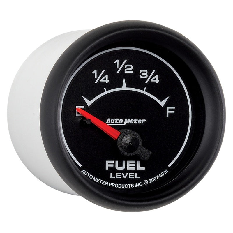 FR SPORT AutoMeter Gauge Fuel Level 2-1/16in. 240 Ohm(e) to 33 Ohm(f) Elec Es 5916 - View 3