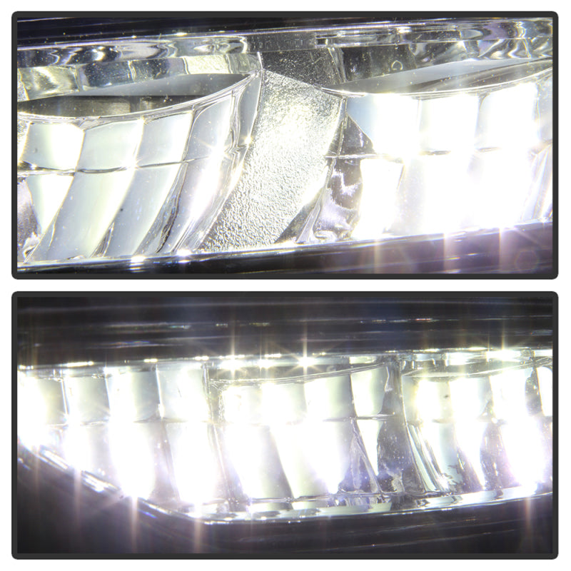 Spyder 16-18 GMC Sierra 1500 OEM Style Full LED Fog Light w/Switch - Clear (FL-GS2016-LED-C) 9043222