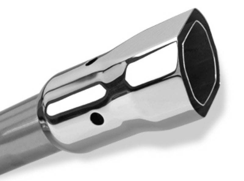 FR SPORT Borla 97-99 Jeep Wrangler 2.5/4.0L w/o Hitch Cat-Back 2.25in Single Sqr Angle Cut Phntm...