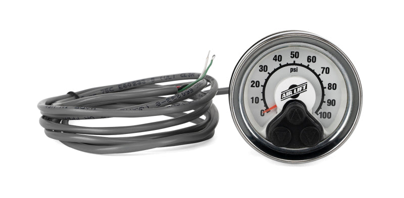 Air Lift Replacement Single Analog Gauge 25194