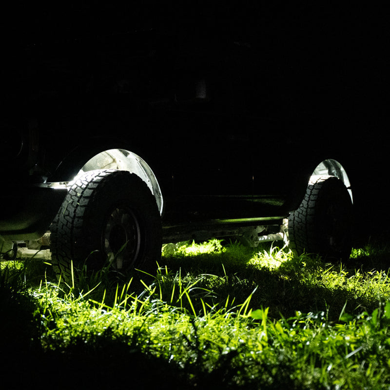 Borne Off-Road Rock Light (Kit of 4) Long Harness BNLT-RL-4T