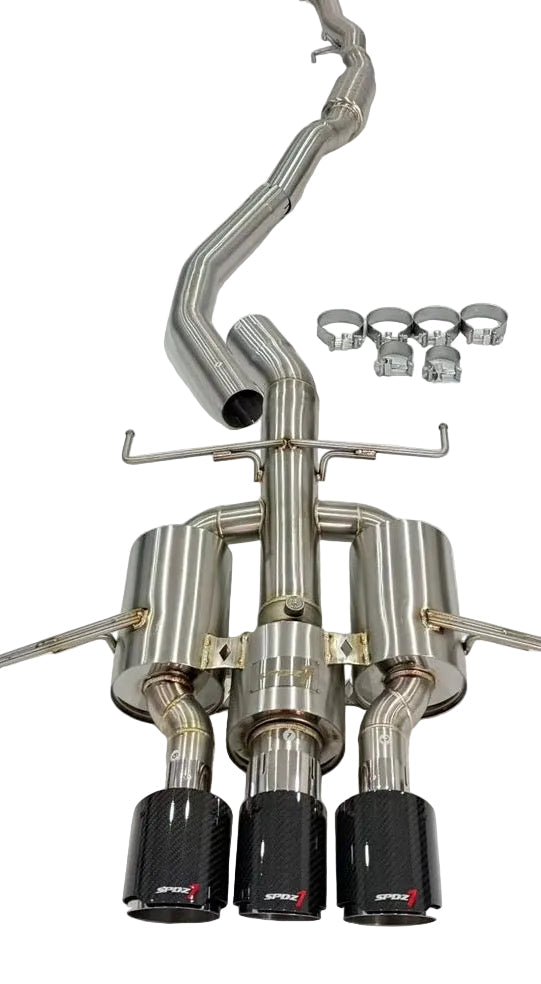 SPDZ1 Honda FL5 Full Catback Exhaust 22-present Civic Type R