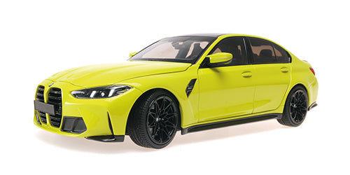 Minichamps 2024 BMW M3 (G80) Sao Paulo Yellow 1:18
