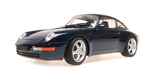 Minichamps 1995 Porsche 911 (993) Carrera Coupe Dark Blue Metallic 1:18