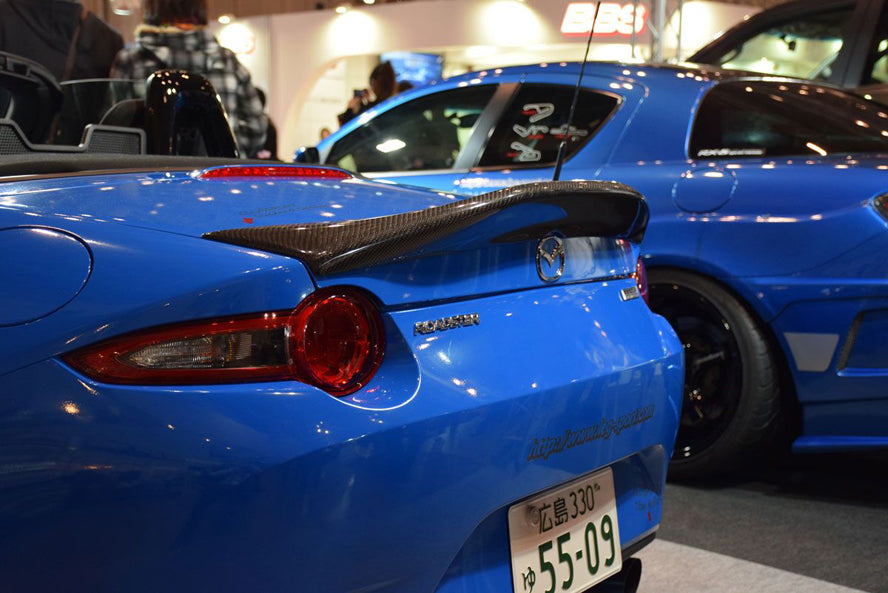 JDMuscle [16+ Mazda Miata ND] Carbon Fiber Duck Bill V1 *Special Order*