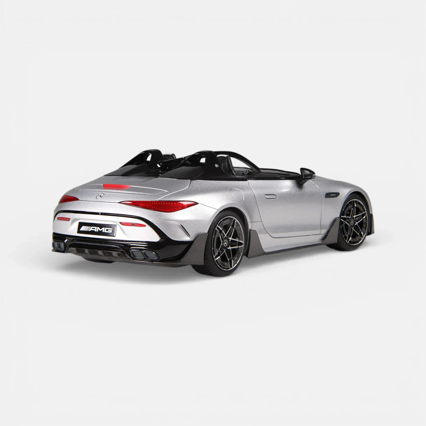 NZG 2025 Mercedes Benz AMG Purespeed SL63 Hightech Silver 1:18