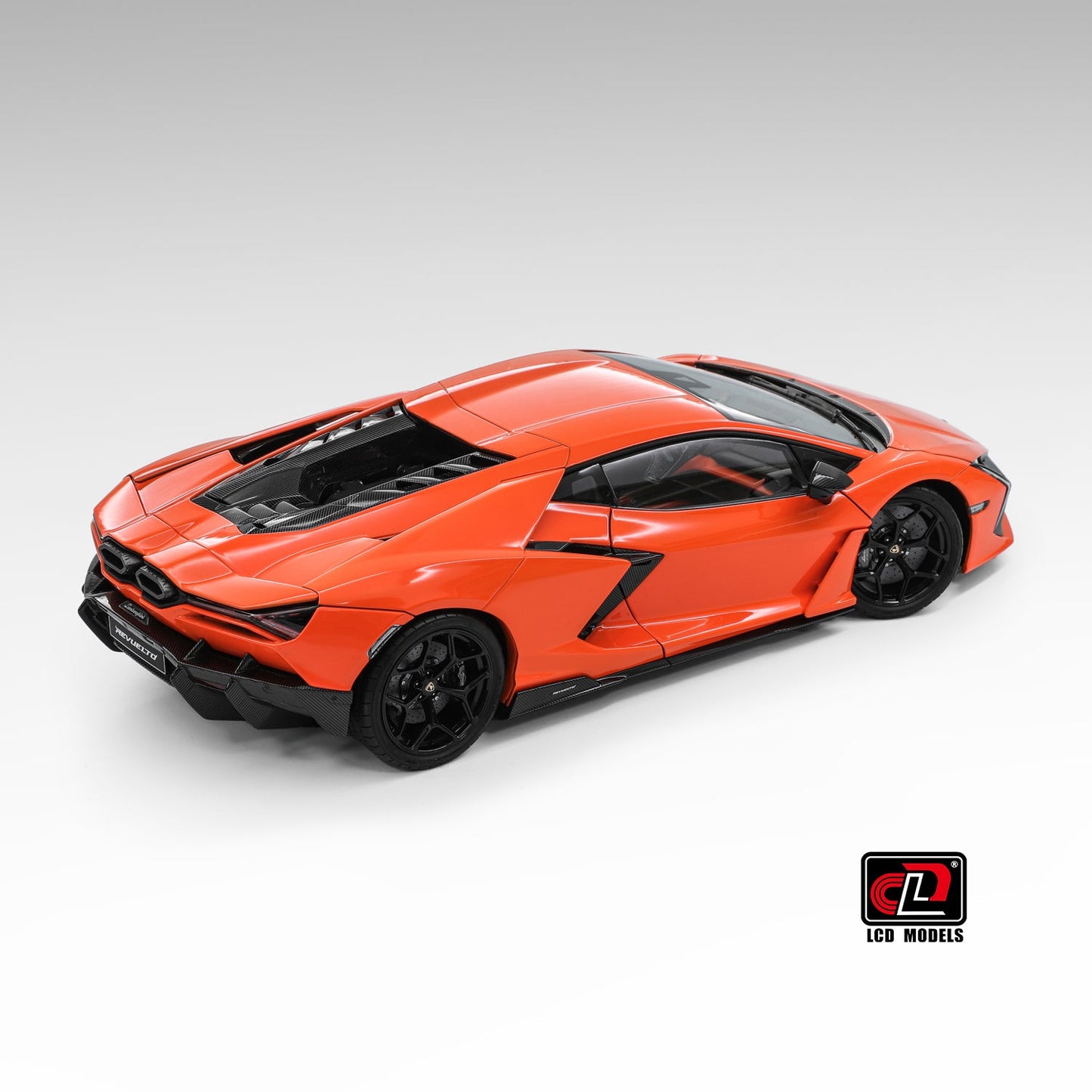 LCD 2024 Lamborghini Revuelto Orange 1:18