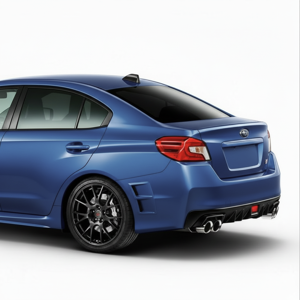 JDMuscle [15-21 WRX/STI] Painted Matched S207 Style Rear Bumper Vents