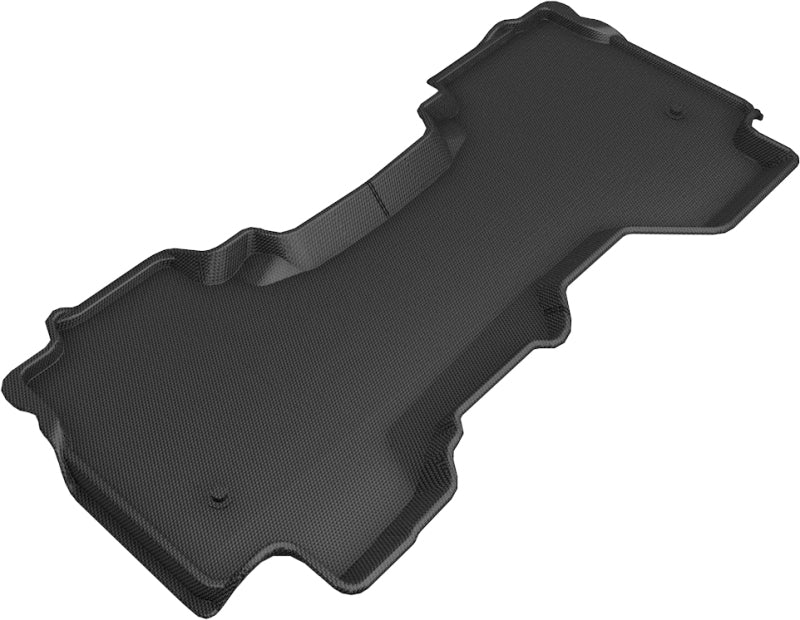 3D MAXpider 2019-2020 Dodge Ram 1500 Quad Cab Kagu 2nd Row Floormats - Black L1DG03121509