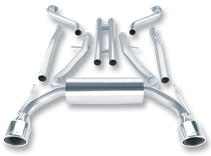 FR SPORT Borla 08-13 Infiniti G37 (Coupe ONLY/2WD ONLY) Cat-Back Exhaust (VQ37VHR) 140260