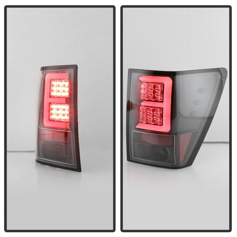 Spyder Jeep Grand Cherokee 05-06 Version 2 Light Bar LED Tail Lights - Black 5085788