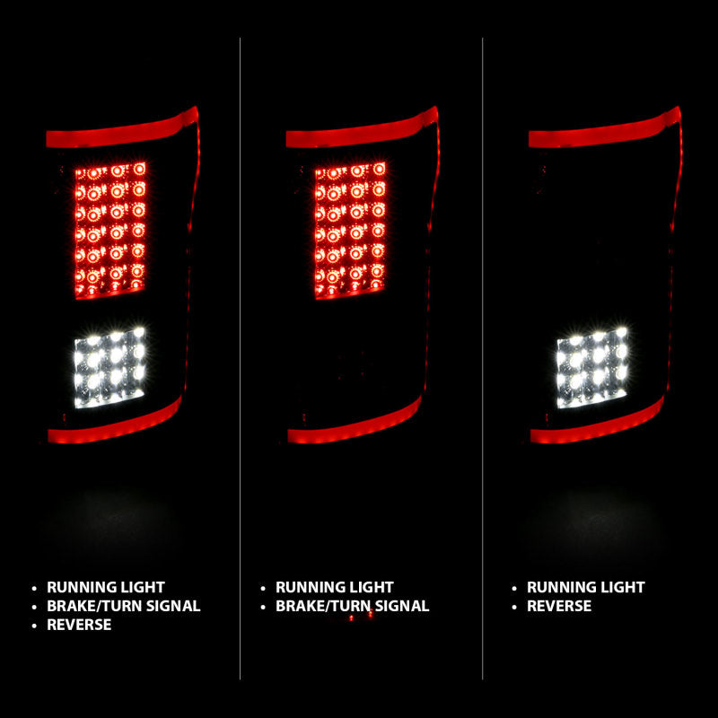 Anzo Ford F-150 15-17 L.E.D Tail Lights G2 Smoke