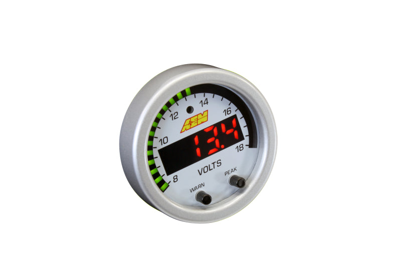 AEM Electronics Voltmeter Gauge