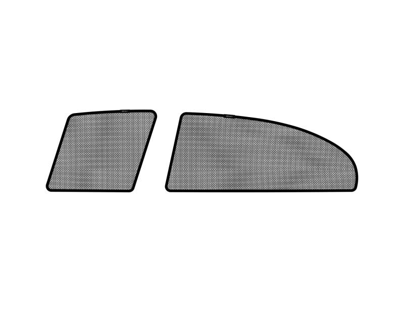 3D MAXpider 2006-2011 Honda Civic Sedan Black Sun Shades - Side Windows S1HD0121