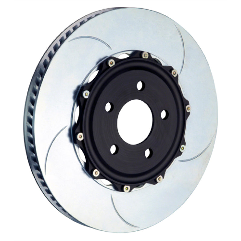 Brembo 03-10 Murcielago LP640 Excl Carbon-Ceramic Brake Rr 2-Piece Discs 355x32 2pc Rtr Slot Type-5 202.8010A