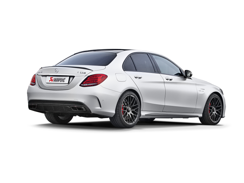 FR SPORT Akrapovic 15-17 AMG C63 Estate Evolution Line Cat Back (Titanium) w/ Carbon Tips (Req....