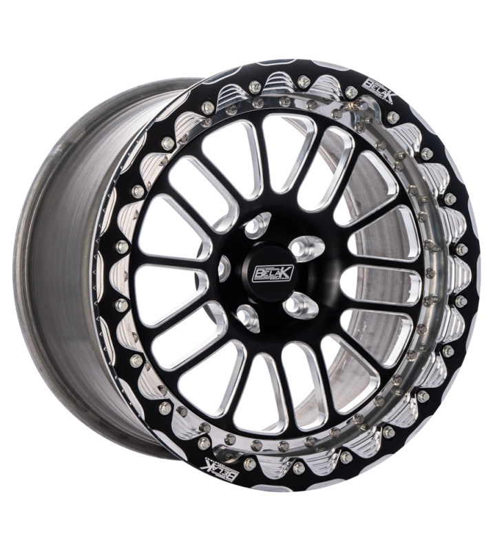 Belak Wheels Belak 15x8 / 5in BS / 5x4.75 BP / High Pad / Series 2 Wheel - Single Beadlock 15085475S25BS-SBL
