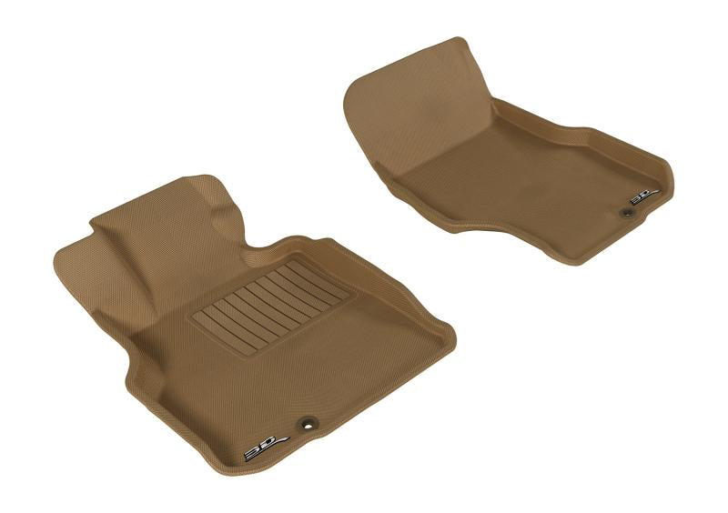 3D MAXpider 2006-2010 Infiniti M35 Kagu 1st Row Floormat - Tan L1IN01411502