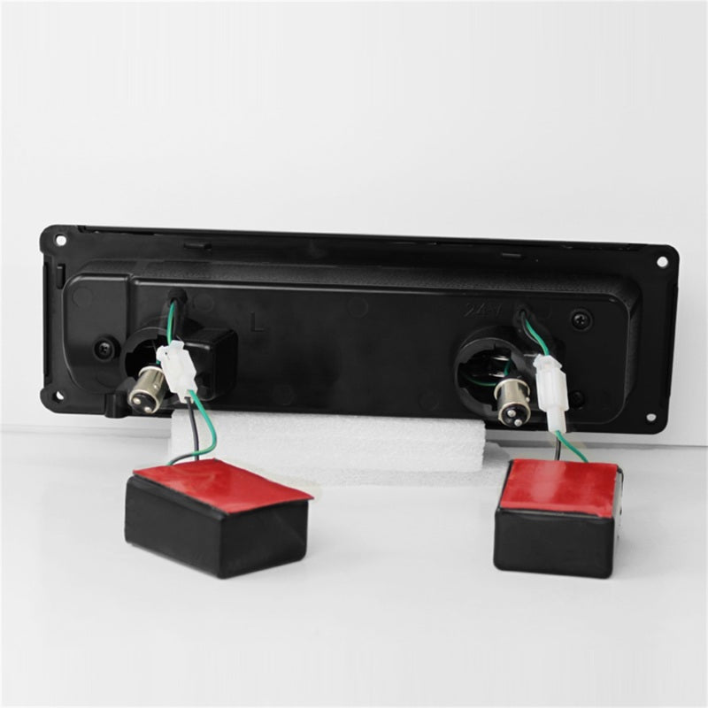 FR SPORT SPYDER Xtune 92-94 Blazer Full Size Corner/LED Bumper Headlights Smoke...
