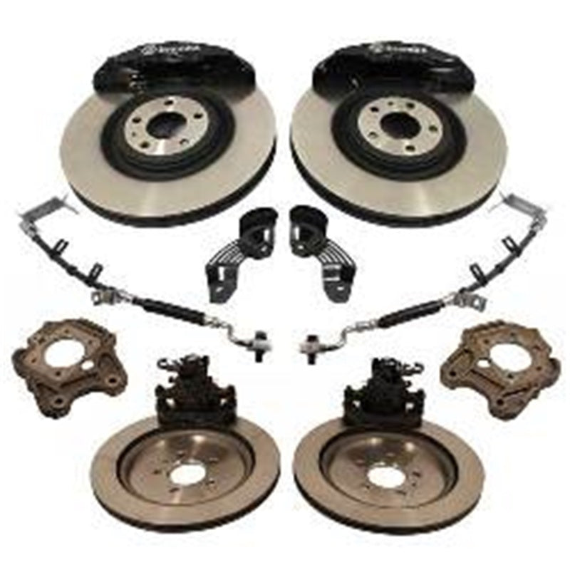 Ford Performance Parts Ford Racing 2005-2014 Mustang Six Piston 15-inch Brake Upgrade Kit