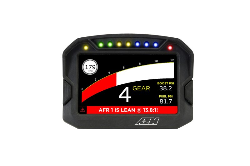 AEM CD-5G Carbon Digital Dash Display w/ Interal 10Hz GPS & Antenna