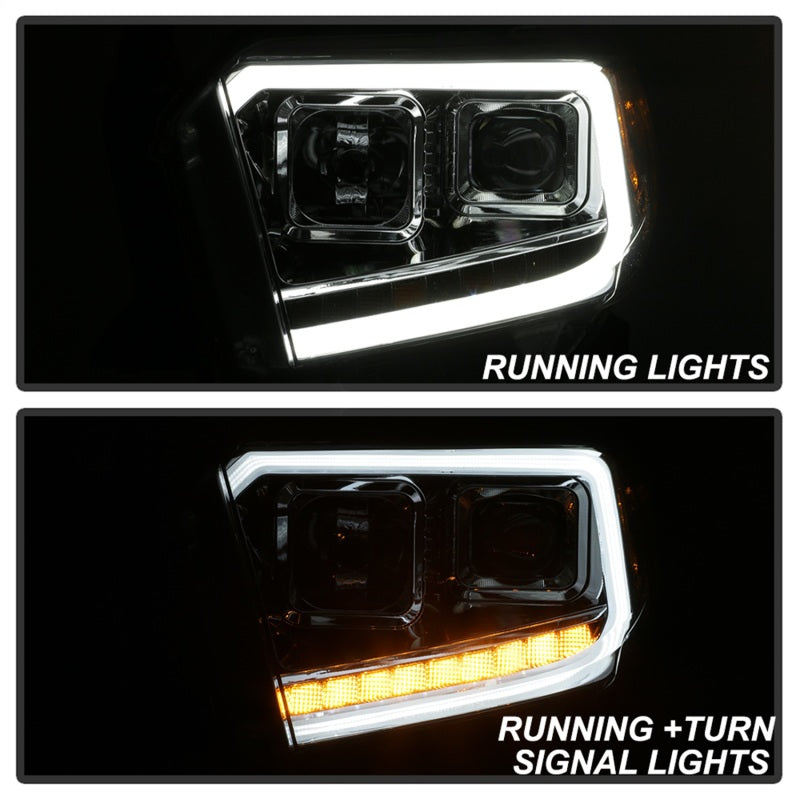 FR SPORT SPYDER xTune 14-17 Toyota Tundra DRL LED Light Bar Projector Headlights - Chrome...