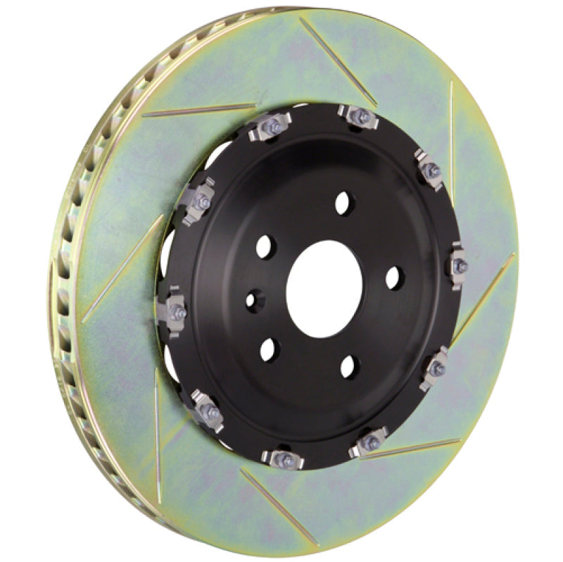 Brembo 08-16 R8 4.2/5.2 Excl CC Brake Fr 2-Piece Discs 380x34 2pc Rotor Slotted Type1 102.9003A