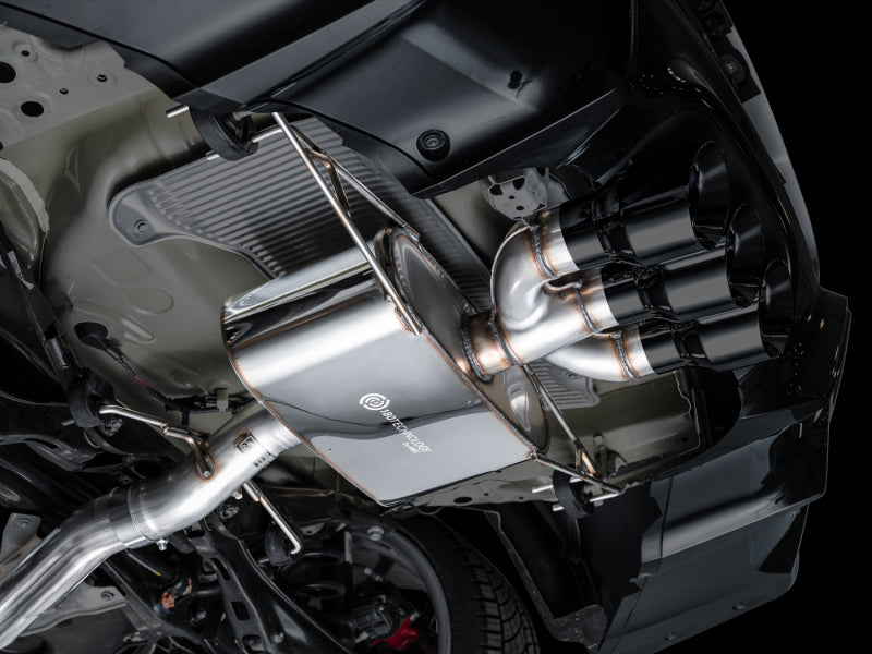 AWE Tuning 2024 Acura Integra Type S DE5 FWD Touring Edition Exhaust w/ Triple Diamond Black Tips 3015-53335