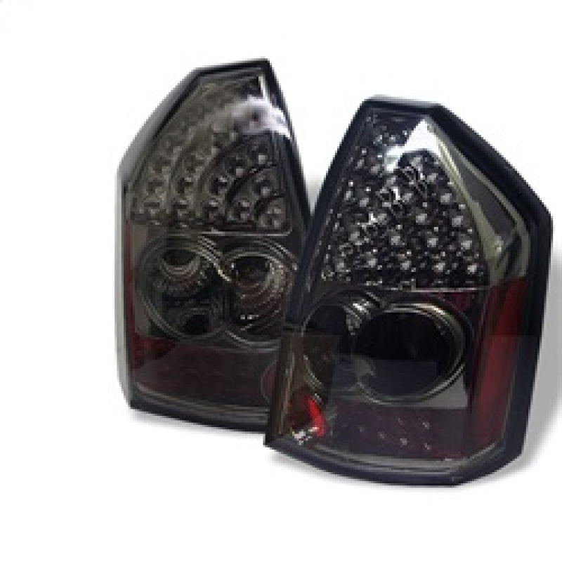 FR SPORT Spyder Chrysler 300 05-07 LED Tail Lights Smoke ALT-YD-CHR305-LED-SM 5001665 - View 2