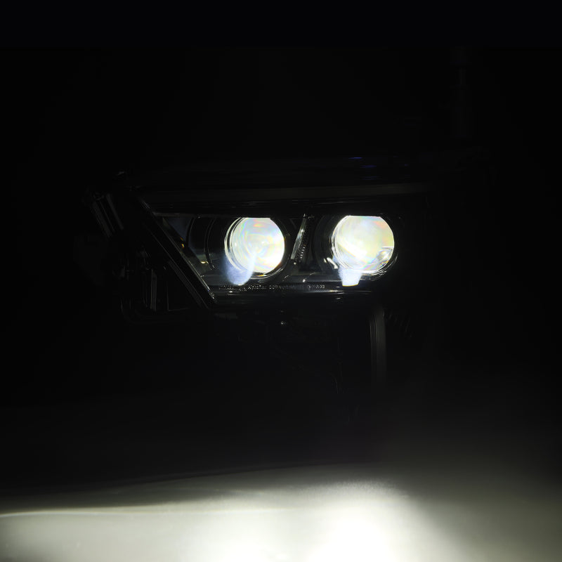FR SPORT AlphaRex 22-23 Toyota Tundra LUXX-Series Headlights Black w/Amber DRL - Req 810029 OR...