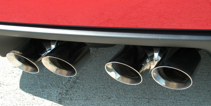 Corsa Performance 06-13 Chevrolet Corvette C6 Z06 7.0L V8 Polished Sport Axle-Back
