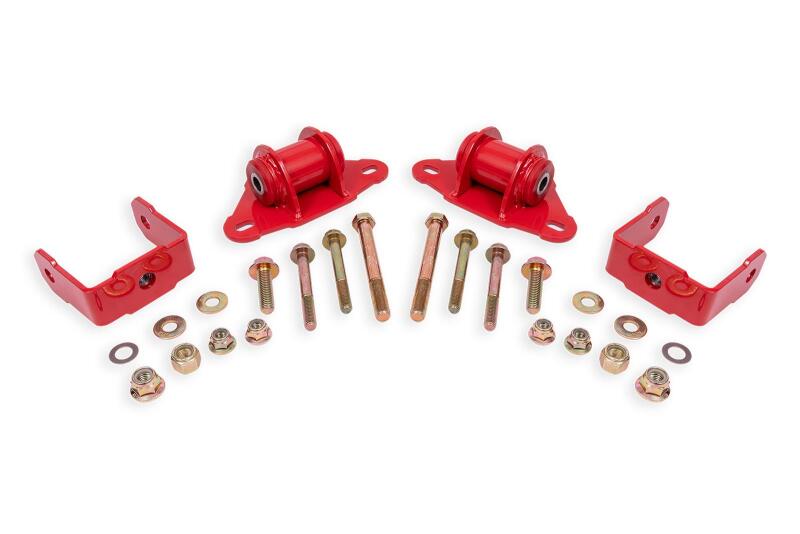 BMR Suspension BMR 14-19 Chevrolet Corvette Polyurethane Transmission/Differential Mount - Red TM570R