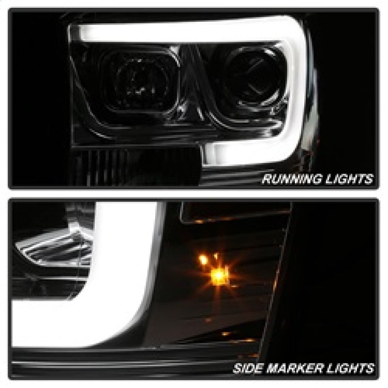 Spyder Dodge Ram 1500 06-08 V2 Projector Headlights - Light Bar DRL - Chrome (PRO-YD-DR06V2-LB-C) 5085290