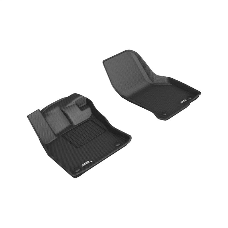 3D MAXpider 19-23 Volkswagen Arteon Kagu Floor Mat- Black R1 L1VW07311509