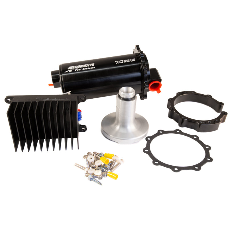 FR SPORT Aeromotive Fuel Pump Module TVS 90-Deg Outlet Brushless Spur 7.0 18069 - View 3