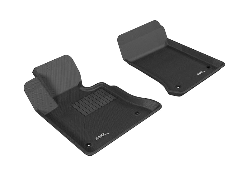 3D MAXpider 2013-2015 Mercedes-Benz GLK-Class X204 Kagu 1st Row Floormat - Black L1MB06511509