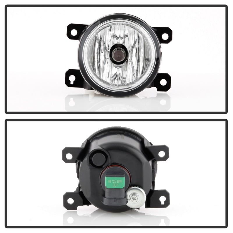 Spyder Honda Odyssey 2018-2020 OEM Fog Light W/OEM Style Switch - H8 (Included) - Clear 5086303
