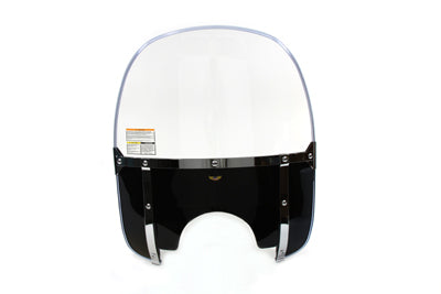 Beaded Windshield Black Lower - N2233