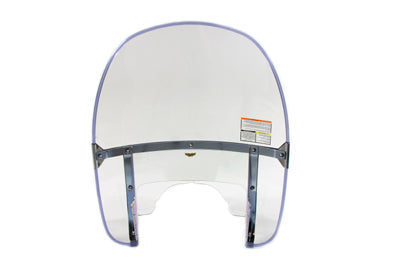 Beaded Windshield with Clear Lower - N2235