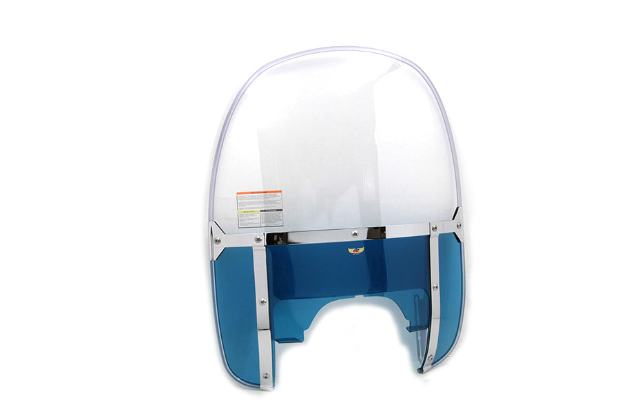 Beaded Windshield Blue Lower - N2237