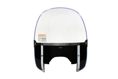 Beaded Windshield Black Lower - N2234