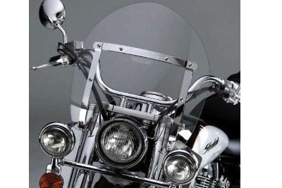 Switchblade Detachable Clear Shorty Windshield - N21717