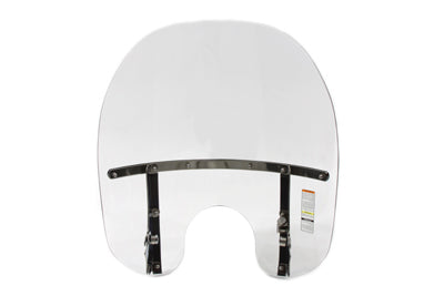 Switchblade Detachable Clear 2-Up Windshield - N21133