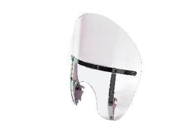 Switchblade Detachable Clear Chopped Windshield - N21431A