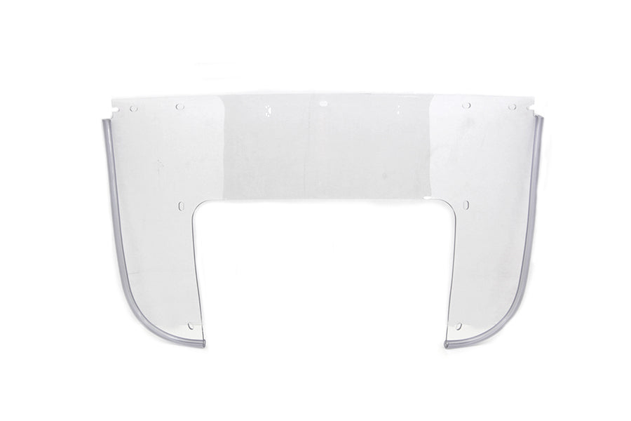 Beaded Lower Windshield Clear - 22004