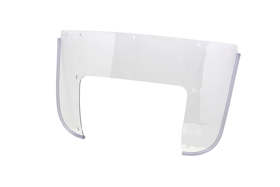Beaded Lower Windshield Clear - 22004