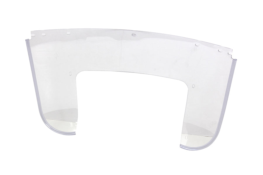 Beaded Lower Windshield Clear - 22004