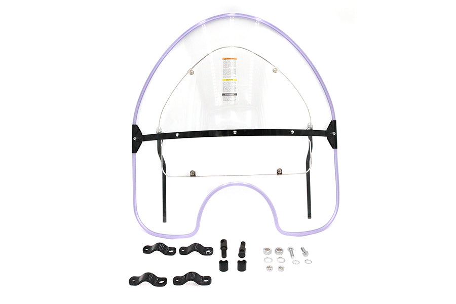 National Cycle Spring Fork Windshield Clear - N2200
