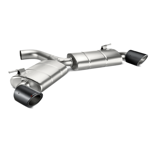 FR SPORT Akrapovic 2017+ Volkswgen Golf GTI (MK7) Slip-On Line (Titanium) w/ Carbon Fiber Tips...